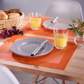 Set de table »Home«, 42 x 32 cm, orange