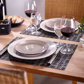 Set de table »Elegance«, 42 x 32 cm, olive/noir