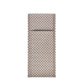 6 Porte couverts »Elegance«, 24 x 9 cm, gris/argent
