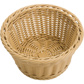 Basket round,Ø 18,5 x 10 cm, light beige