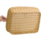 Rectangular flat basket, 37 x 30 x 9 cm, light beige