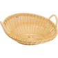 Countertop basket, Ø 42 x 18,5 cm, light beige