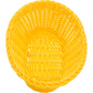 Cesta »Coolorista« ovalada, 23,5 x 16 x 6,5 cm, amarillo lim