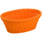 Basket »Coolorista« oval,  26 x 18,5 x 9 cm, orange