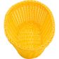 Basket »Coolorista« oval, 26 x 18,5 x 9 cm, lemon yellow