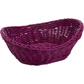 Basket »Coolorista« oval, 23,5 x 18 x 6/8 cm, purple