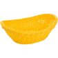 Corbeille »Coolorista« ovale, 23,5 x 18 x 6/8 cm, jaune citr
