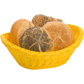 Basket »Coolorista« oval, 23,5 x 18 x 6/8 cm, lemon yellow