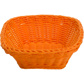 Korb »Coolorista« quadratisch, 19 x 19 x 7,5 cm, orange