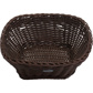 Basket »Coolorista« square, 19 x 19 x 7,5 cm, brown