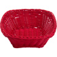 Basket »Coolorista« square, 19 x 19 x 7,5 cm, ruby-red