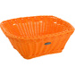 Corbeille »Coolorista« carrée, 23 x 23 x 9 cm, orange