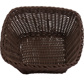 Basket »Coolorista« square, 23 x 23 x 9 cm, brown