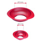 Canning funnel »Twix«, red, PP