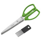 12 Herb scissors »Kräuter-Fee« with cleaning comb