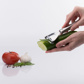 Vegetable-/asparagus swivel peeler »Glory«, stainless steel