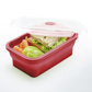 Food storage box, foldable