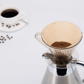 Coffee filter clear, 2 cups
