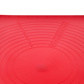 Esterilla para extender la masa, silicona, rojo, ca. 61,5 x