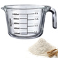 Measuring jug, borosilicate glass, 0,5 l