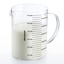 Measuring jug, glass, 1,1 L, closed handle
