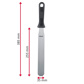 Pallet knife »Master Line«, 25,5 x 3,5 cm, straight, flexibl