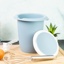 Mixing bowl with two piece lid, 1 l, blue/white