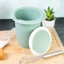 Mixing bowl with two piece lid, 1 l, mint-green/white