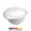 Mixing bowl without lid, 2,5 l, white