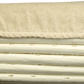 Cover for baskets, oval small, beige