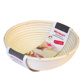 Fermentation basket, round, Ø ca. 20,5 x 8,1 cm
