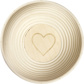 Set de banneton a pain, rond, avec cœur, Ø 24,5 x 8,5 cm, av