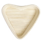 Set de banneton a pain, cœur, 22 x 23,5 x 6,5 cm, avec houss