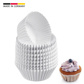 80 Paper muffin baking cups, white
