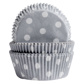 80 Moldecitos de papel para muffins »Perezoso + Puntos«