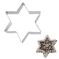 Lebkuchen-Ausstechform »Stern«, 12 cm, lose mit EAN