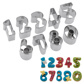 Cookie cutters numbers »0-9«, 2,5 cm