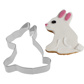 Cookie cutter »Sitting rabbit«, 9,5 cm