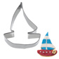 Cookie cutter »Sailing boat«, 6 cm