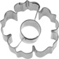 Cookie cutter »Rosette with Incircle 2D«, 5,5 cm