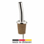 Free flow pourer »Inox Standard«, natural cork