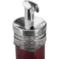 Free flow pourer »Inox vinegar special«, PE cork, short, met