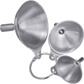 Funnel Set »Mini«, 3 parts, stainless steel