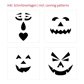9 Kürbis Schnitz-Sets »Halloween« 4 tlg., Display mit EAN