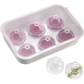 Ice cube maker with lid »Crystal«