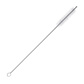 6 Drinking straws »Glas Knick« bent, 200 mm + cleaning brush