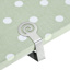 4 Table cloth clips »Spiral«