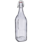 Swing-top bottle square, 1 l