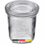 Flat jar Weck 140 ml, ø 60 mm