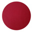 4 Placemats »Cozy«, round Ø 35 cm, red